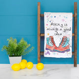 Hiking Tea Towel – Trail Adventure Decor – Avery's Home