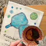 Pickleball Lifestyle Tea Towel – Court Decor – Avery's Home