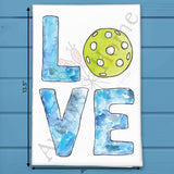 Pickleball Love Tea Towel – Sporty Gift – Avery's Home