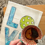 Pickleball Love Tea Towel – Sporty Gift – Avery's Home