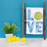 Pickleball Love Tea Towel – Sporty Gift – Avery's Home