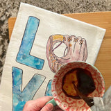 Love Baseball Tea Towel – All-American Gift – Avery's Home