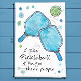 Pickleball People Tea Towel – Funny Paddle Gift – Avery's Home