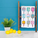 Pickleball Paddles Tea Towel – Sporty Decor Gift – Avery's Home