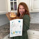 Pickleball Match Tea Towel – Valentine Paddle Gift – Avery's Home