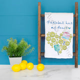 Pickleball Valentine Tea Towel – Sporty Heart Gift – Avery's Home