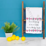 Funny Bridge Game Tea Towel – Humor Gift – Avery's Home