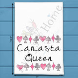 Canasta Queen Tea Towel – Sassy Card Gift – Avery's Home