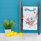 Baltimore Oriole Bird Facts Tea Towel – Garden Gift – Avery's Home