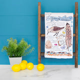 Sandpiper Bird Facts Tea Towel – Shoreline Decor – Avery's Home