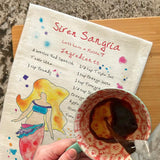 Siren Sangria Recipe Tea Towel – Sweet Coastal Pour