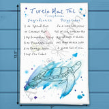 Turtle Mai Tai Recipe Tea Towel – Tropical Vibes