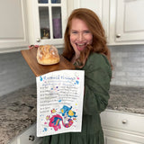 Mermaid Fishbowl Recipe Tea Towel – Ocean Punch Fun