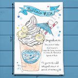 Buffalo Milk Recipe Tea Towel – Creamy Whiskey Surprise