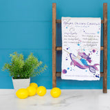 Ocean Unicorn Recipe Tea Towel – Magical Mermaid Drink