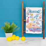 Blueberry Pie Recipe Tea Towel – Berry Delicious
