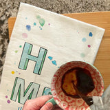 HOME in Hawaii Tea Towel – Aloha Vibes Always