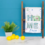 HOME in Iowa Tea Towel – Corn, Roots & Home
