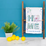 HOME in Louisiana Tea Towel – Gumbo, Jazz & Joy