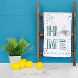 HOME in North Carolina Tea Towel – Mountains to Coast