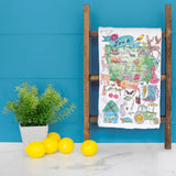 Iowa State Icon Tea Towel – Cornfields & Kindness