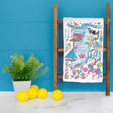 Rhode Island Map Tea Towel – Small State, Big Charm
