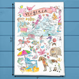 Virginia Map Tea Towel – History, Horses & Heart