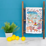 Wyoming Map Tea Towel – Rodeo & Range