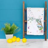 Florida State Icons Tea Towel – Ocean, Oranges & Sunshine