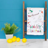 Merry Christmas Tea Towel – Classic Holiday Cheer
