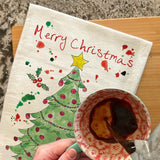 Christmas Tree Tea Towel – Bright, Cheerful & Evergreen