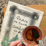 Peace on Earth Tea Towel – Goodwill in the Kitchen