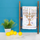 Happy Hanukkah Tea Towel – Shine Bright This Season