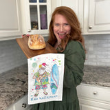 Mele Kalikimaka Tea Towel – Santa’s Island Escape