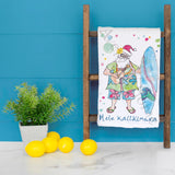 Mele Kalikimaka Tea Towel – Santa’s Island Escape