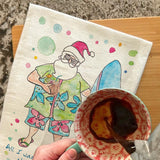 All I Want for Christmas Is the Beach Tea Towel