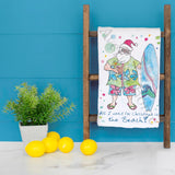 All I Want for Christmas Is the Beach Tea Towel