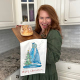 Sailboat Christmas Tree Tea Towel – Wind & Wonder