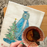 Sailboat Christmas Tree Tea Towel – Wind & Wonder