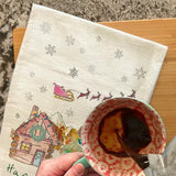 Happy Holidays in the Mountains Tea Towel – Cabin Style