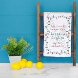 We Could Leave the Lights Up Tea Towel – Taylor Vibes