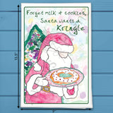 Santa Wants a Kringle Tea Towel – Sweet Holiday Mood
