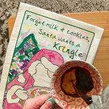 Santa Wants a Kringle Tea Towel – Sweet Holiday Mood