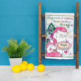Santa Wants a Kringle Tea Towel – Sweet Holiday Mood