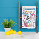 Winter Sports Tea Towel – Snow Day Shenanigans