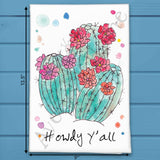Howdy Y’all Tea Towel – Southwestern Hospitality