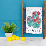 Howdy Y’all Tea Towel – Southwestern Hospitality