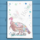 Country Turkey Tea Towel – Feathers & Fields