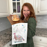 Country Turkey Tea Towel – Feathers & Fields