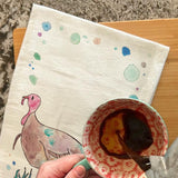 Country Turkey Tea Towel – Feathers & Fields